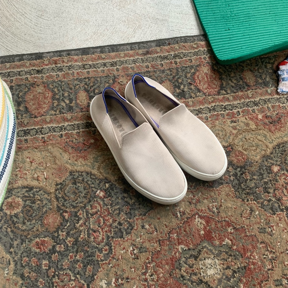 Rothy’s sneakers size 9 beige